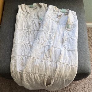 ergoPouch 2.5 Tog Jersey Sleeping Bag – Arms-Out Baby Sleep Sack (Oatmeal)